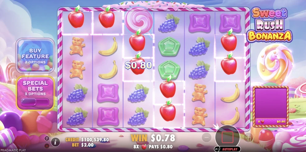 Sweet Rush Bonanza demo