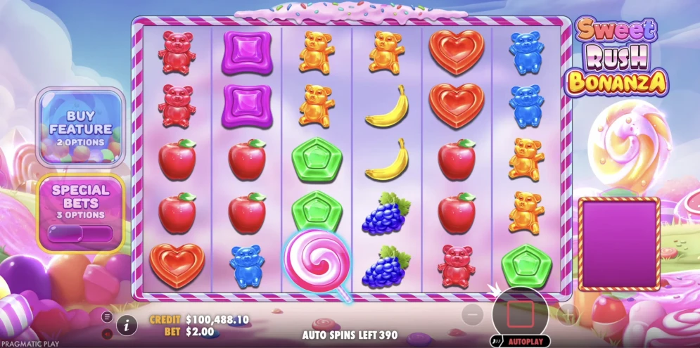 Sweet Rush Bonanza Slot